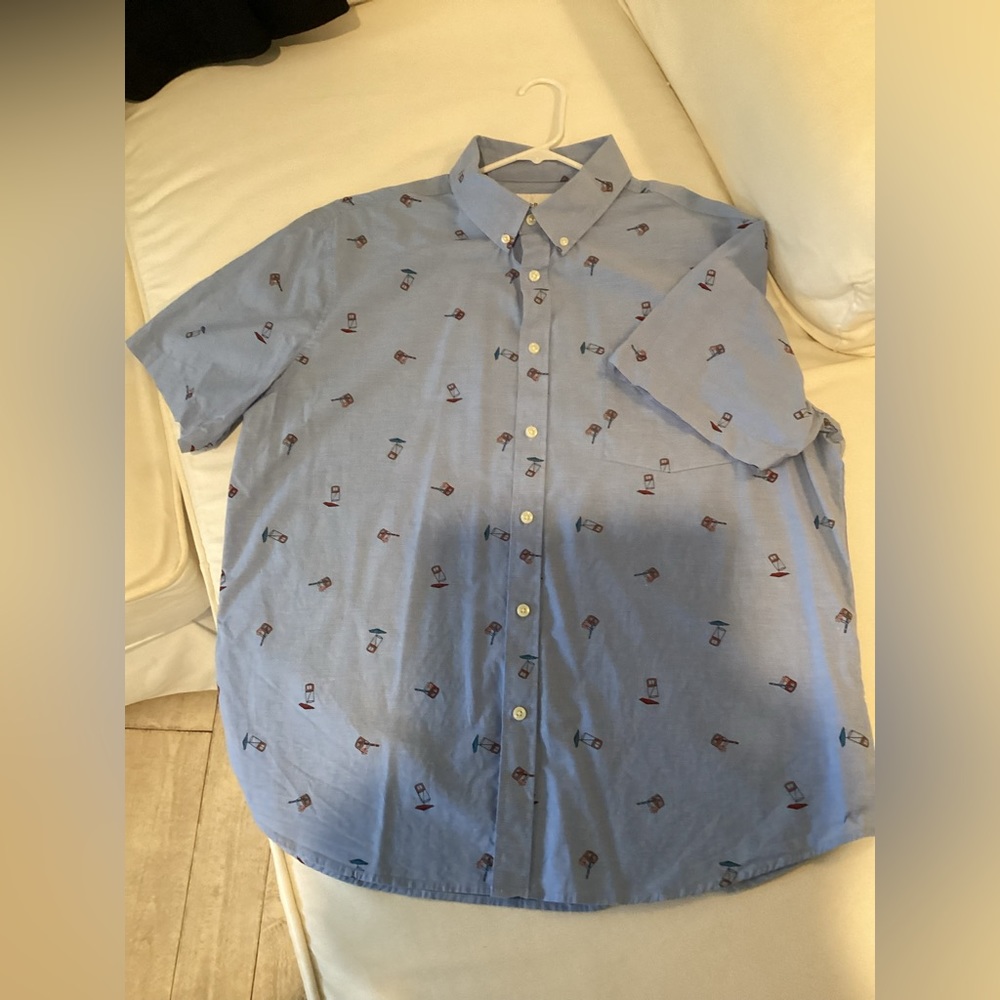Men’s summer short sleeve shirt